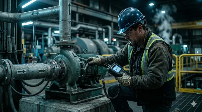 Análisis de condición en maquinaria industrial